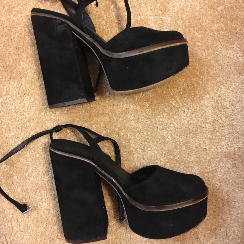 Free people platform heels